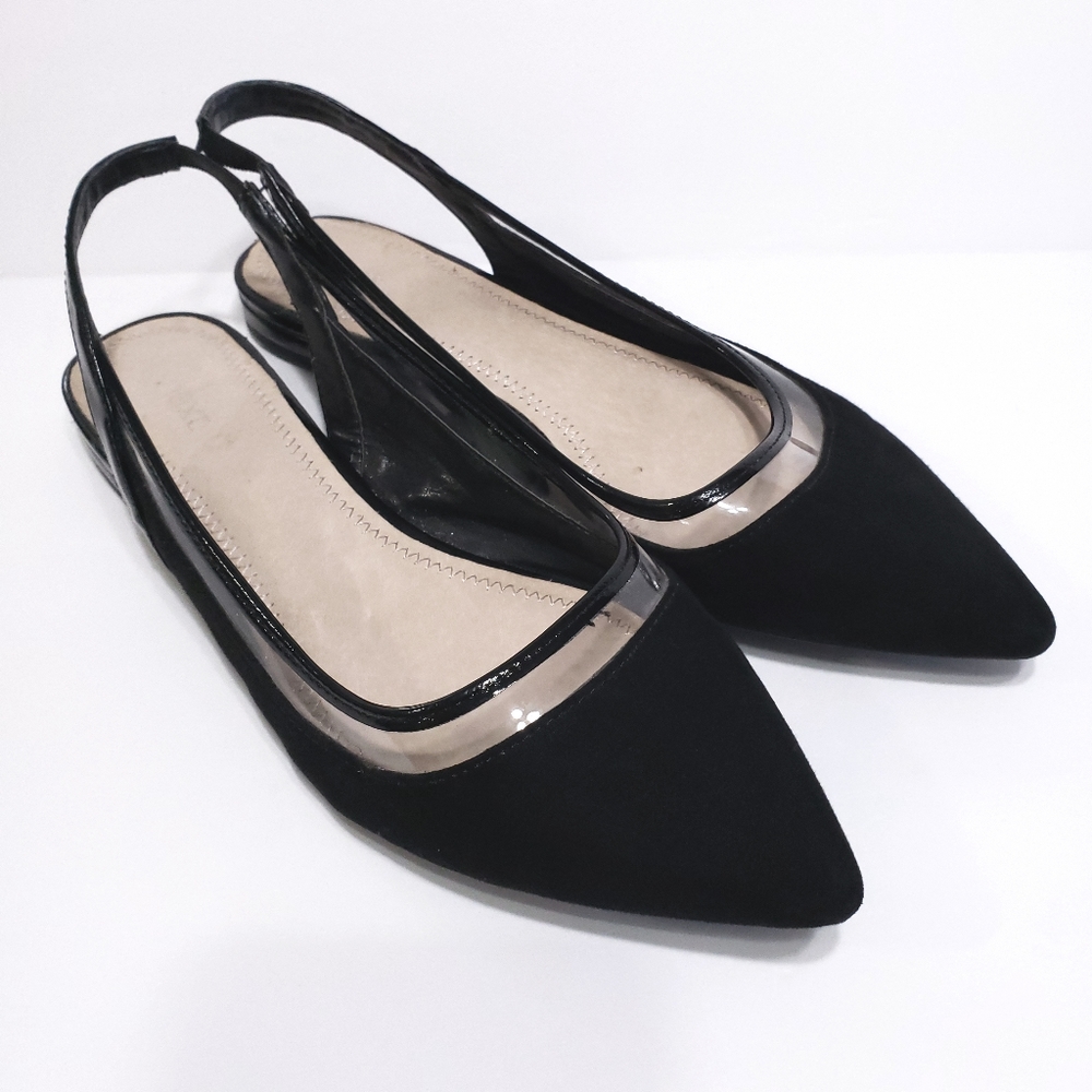 Women's Next Low Heel Slingback Shoes (6.5)